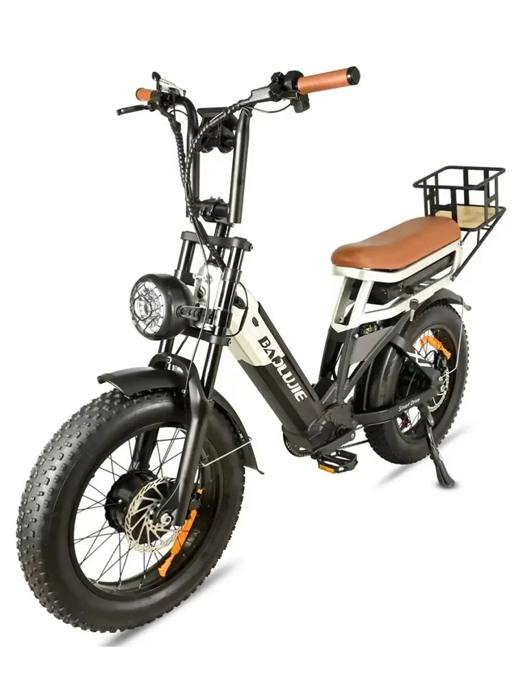 2000W 48V 30AH High Performance 48V Hydraulic Mountain Off-Road Electric Bicycle