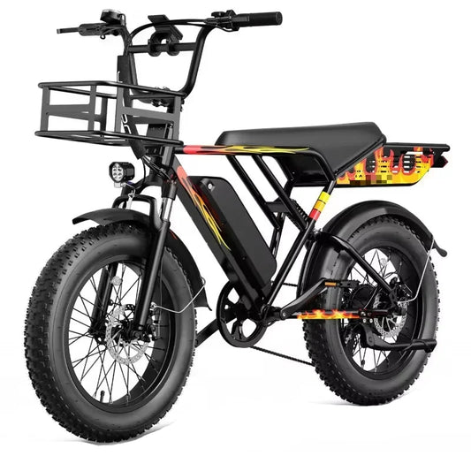 RetroVolt Electric Bike for Adults