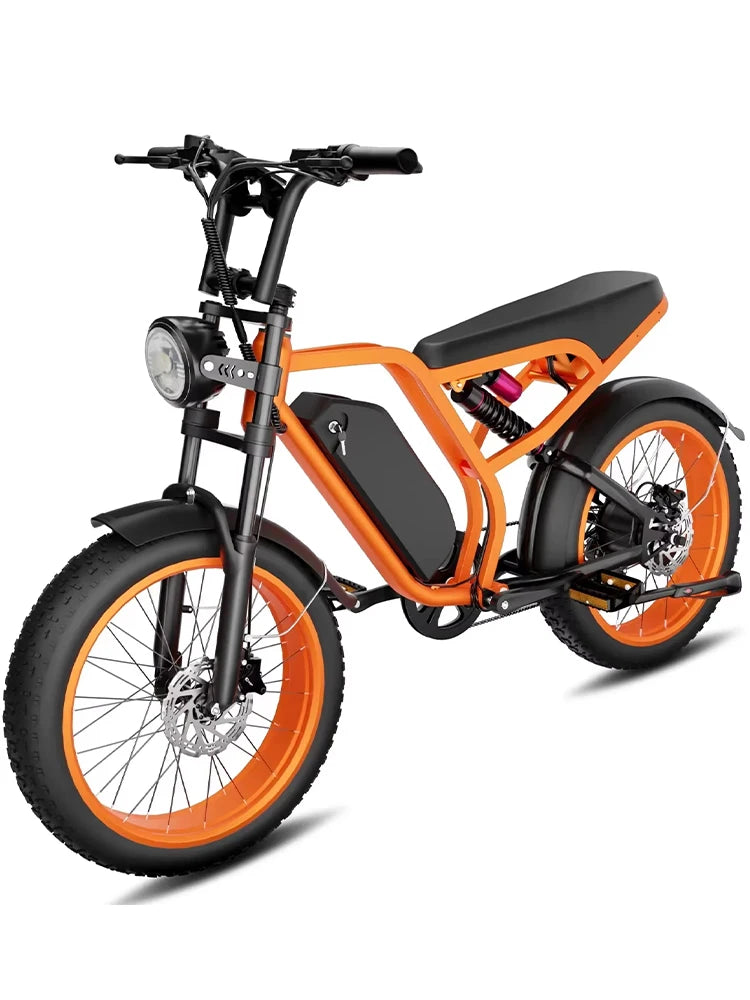 Movable Battery 20*4 Fat Tire Electric Bike