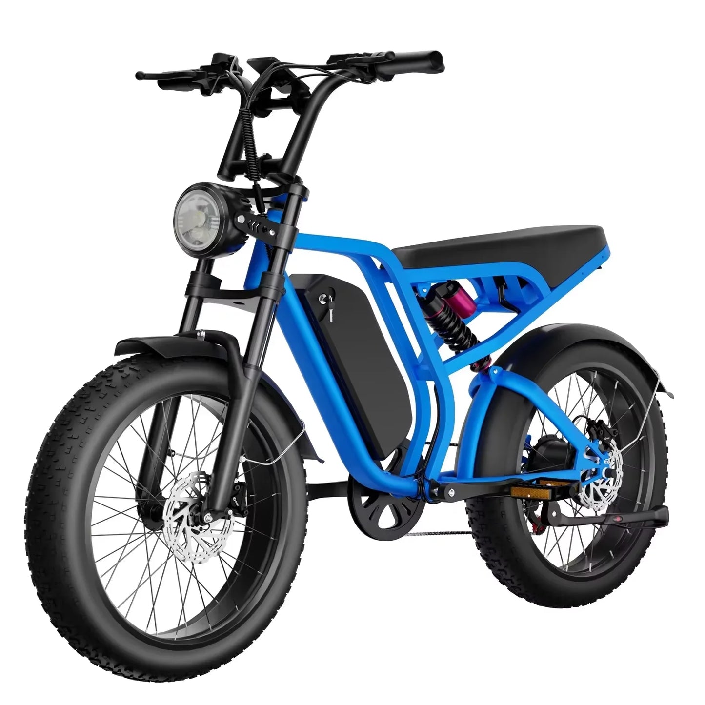 Movable Battery 20*4 Fat Tire Electric Bike
