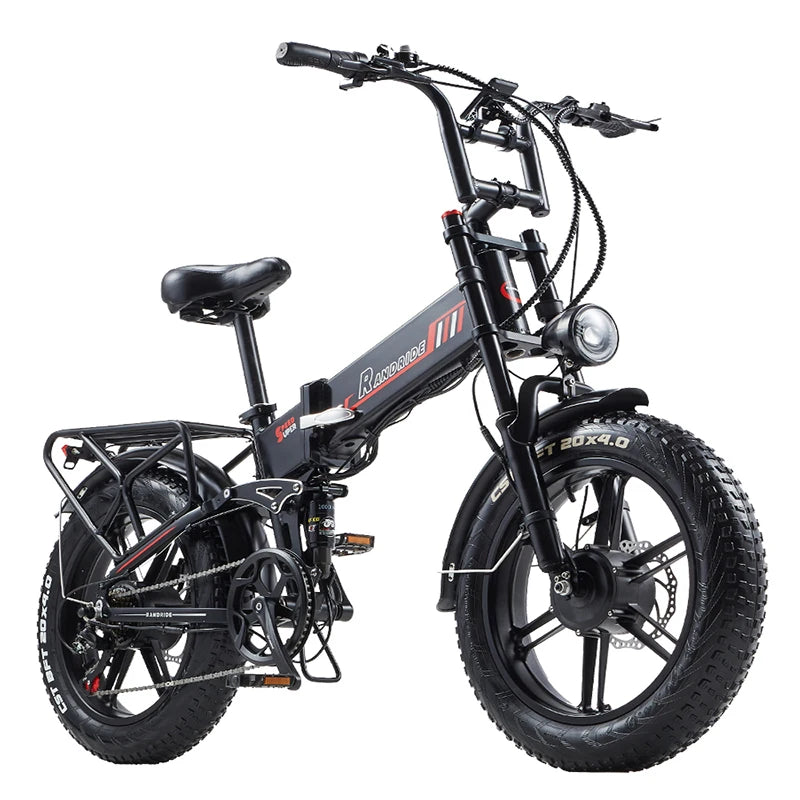 Dual Motor 20-Inch Electric Folding Bike
