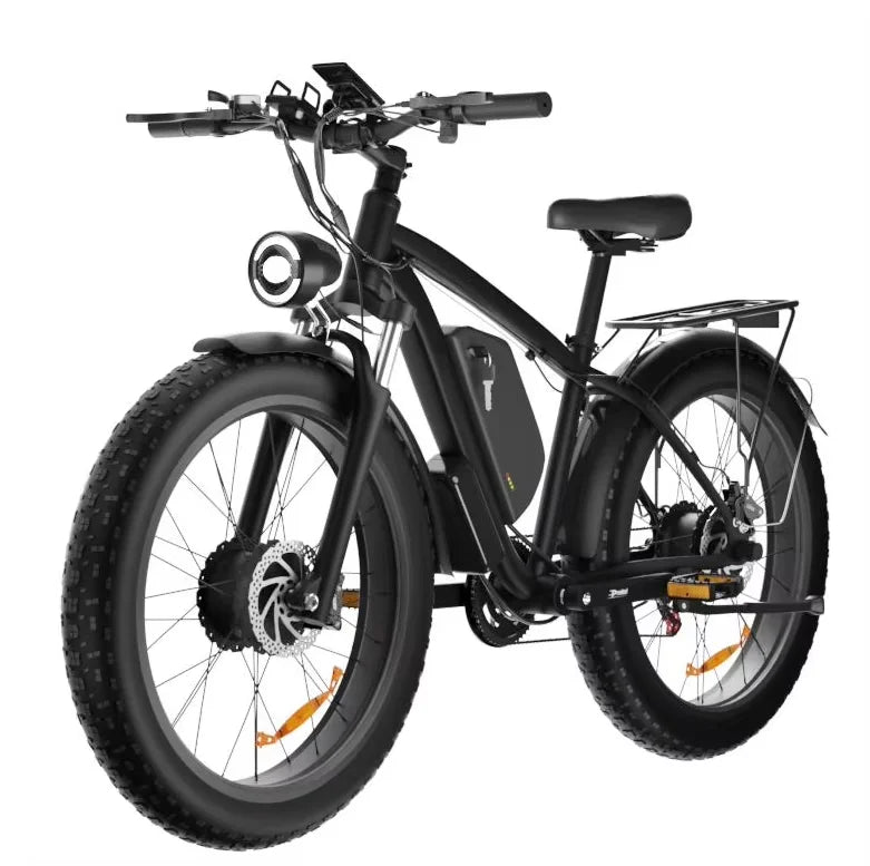 2000W Dual Motor 48V 22.4AH Battery Adult Electric Bike