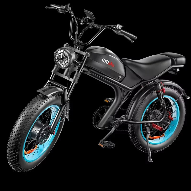 Model C93 2000W Dual Motor 48V 23AH Lithium Battery Adult Electric Bike