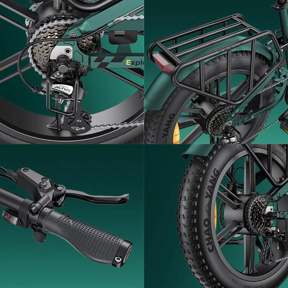 20*4.0-Onch Fat Tire All Terrain Electric Bike