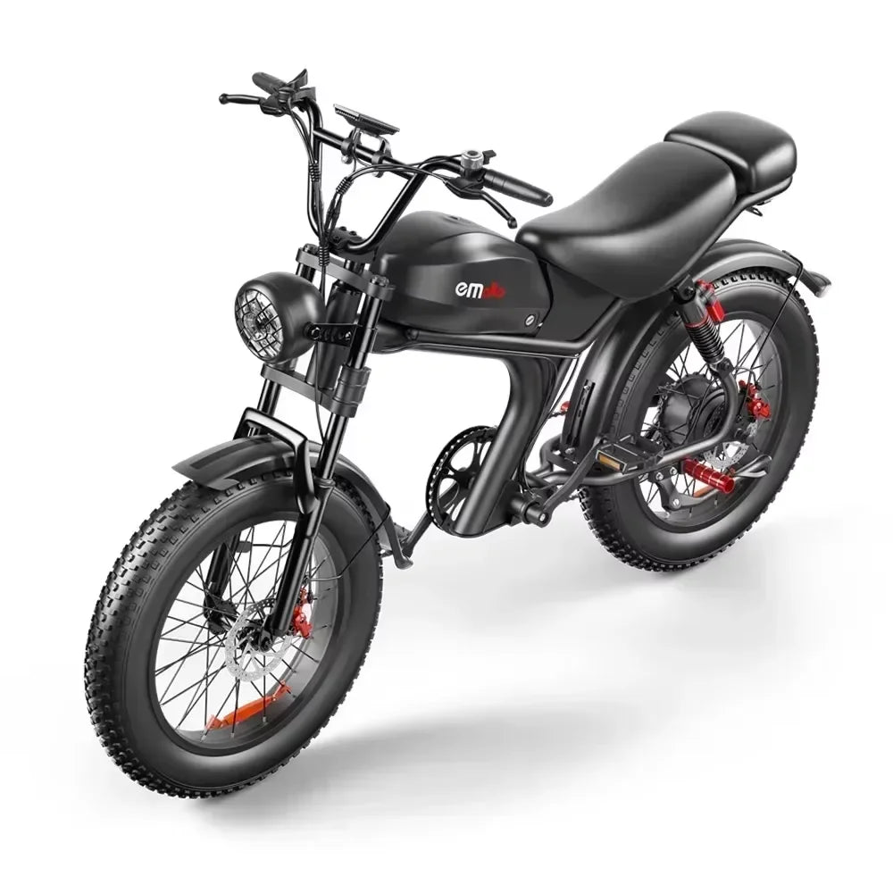 Model C93 2000W Dual Motor 48V 23AH Lithium Battery Adult Electric Bike