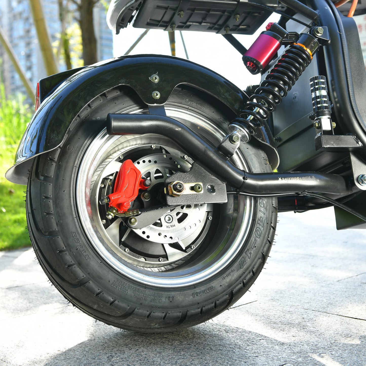 Motorcycles 4000W High Speed  70Km/h  Scooters Factory Fat Tire Electric Scooter